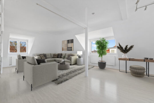 Super Preis! Moderene helle 2,5 ZI-DG-Whg. mit Dachausbau