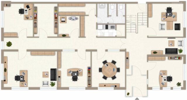 Gepflegtes Bürogebäude in verkehrsgünstiger Lage in Schauenburg Gepflegtes Bürogebäude in verkehrsgünstiger Lage in Schauenburg