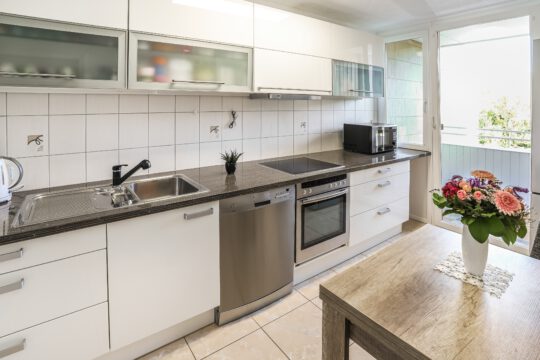 Großzügige 3,5 Zi.-Wohnung in Ortsrandlage mit sonnigem Balkon und Blick in Grüne Großzügige 3,5 Zi.-Wohnung in Ortsrandlage mit sonnigem Balkon und Blick in Grüne