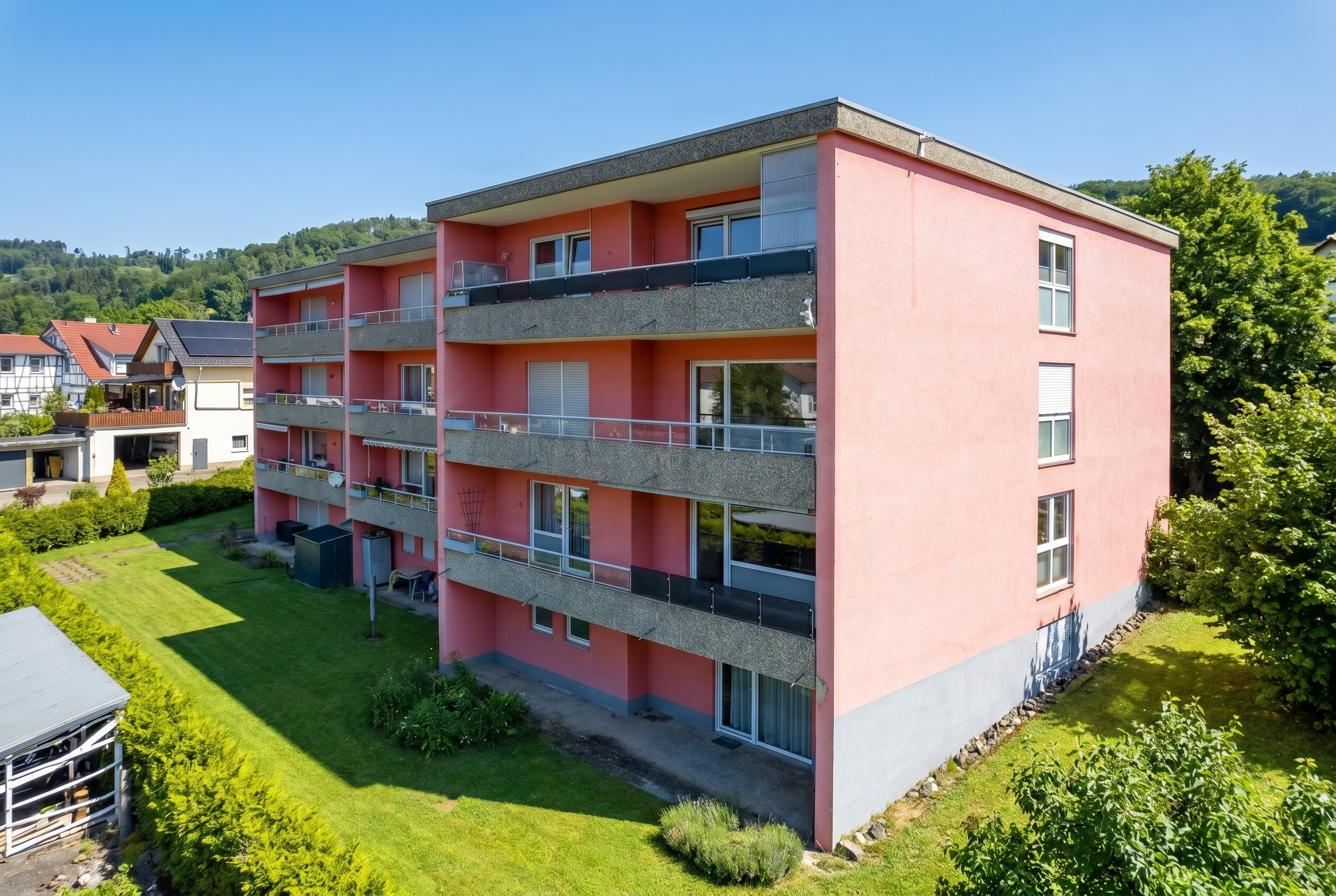 Wohnen in Seenähe am Bodensee helle gpflegte 3,5 Zimmer Wohnung mit Balkon Wohnen in Seenähe am Bodensee helle gpflegte 3,5 Zimmer Wohnung mit Balkon
