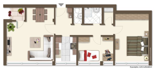 Renovierungsbedürftige 3-Zimmer-Wohnung im Zentrum von Wernau Renovierungsbedürftige 3-Zimmer-Wohnung im Zentrum von Wernau