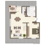 Super Preis! Moderene helle 2,5 ZI-DG-Whg. mit Dachausbau