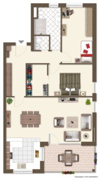 PROVISIONSFREI: Moderne 3,5-Zi-WHG mit hochwertiger Ausstattung, Balkon & TG-Stellplatz