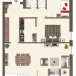 PROVISIONSFREI: Moderne 3,5-Zi-WHG mit hochwertiger Ausstattung, Balkon & TG-Stellplatz