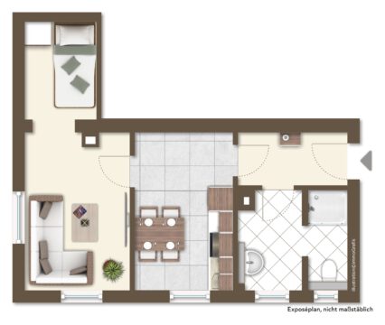 Solide Kapitalanlage: Vermietetes MFH mit 2 Garagen und Stellplatz in zentraler Lage