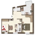 Wohnen in urbaner Umgebung! Helle 2,5 Zimmer-Wohnung in ruhiger und zentraler Lage in Stuttgart-West