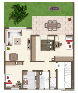 Solide Kapitalanlage: Vermietetes MFH mit 2 Garagen und Stellplatz in zentraler Lage