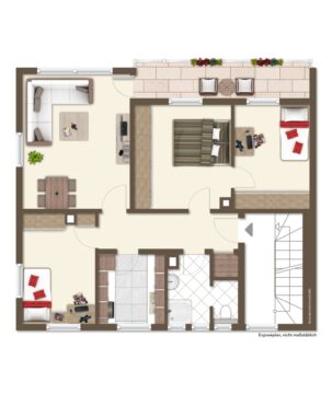 Solide Kapitalanlage: Vermietetes MFH mit 2 Garagen und Stellplatz in zentraler Lage