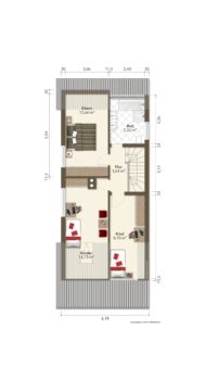 Freistehendes Einfamilienhaus mit Garten und Garage in familienfreundlicher Wohnlage von München