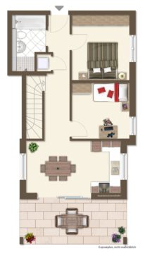 Erstbezug! Moderne Neubauwohnung auf zwei Etagen, mit Tiefgaragenstellplatz und eigenem Garten